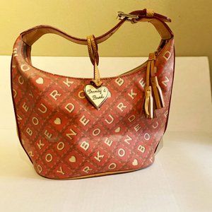 Dooney & Bourke Logo Hobo Bag